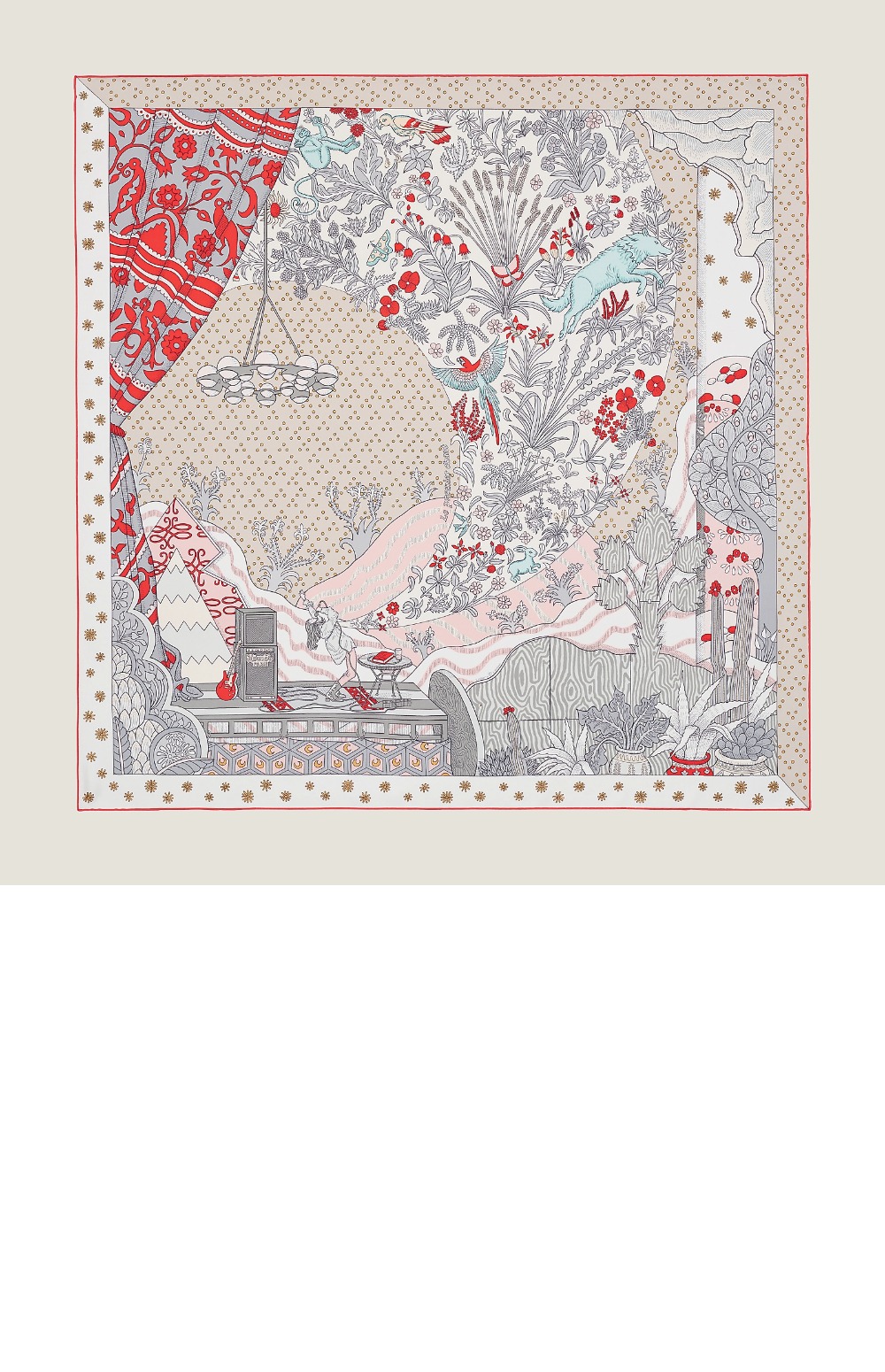 Le Premier Chant  스카프 90 > 에르메스