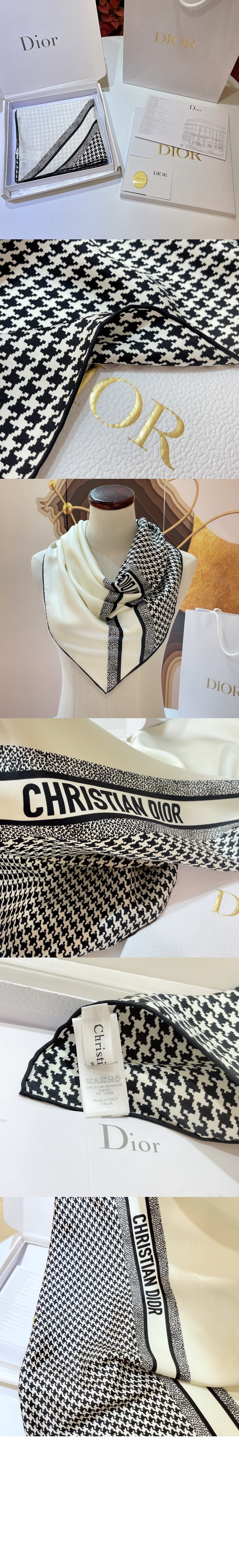 30 Montaigne 90 스퀘어 스카프 34MON > 디올