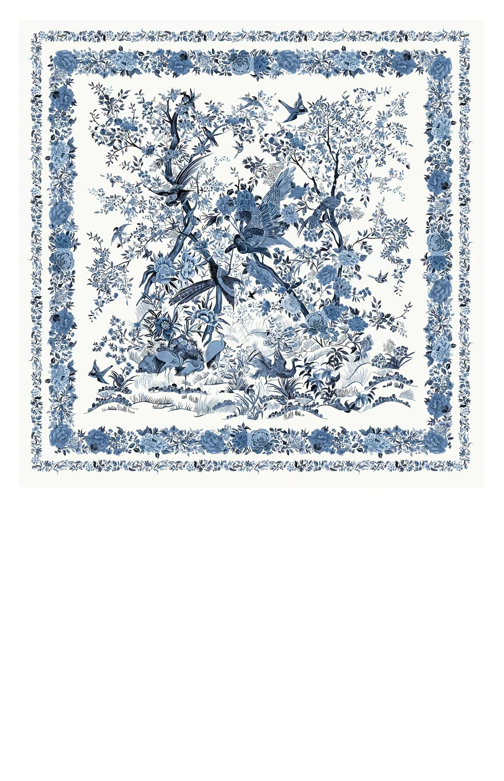 Jardin d'Hiver 90 스퀘어 스카프 25JAH > 디올