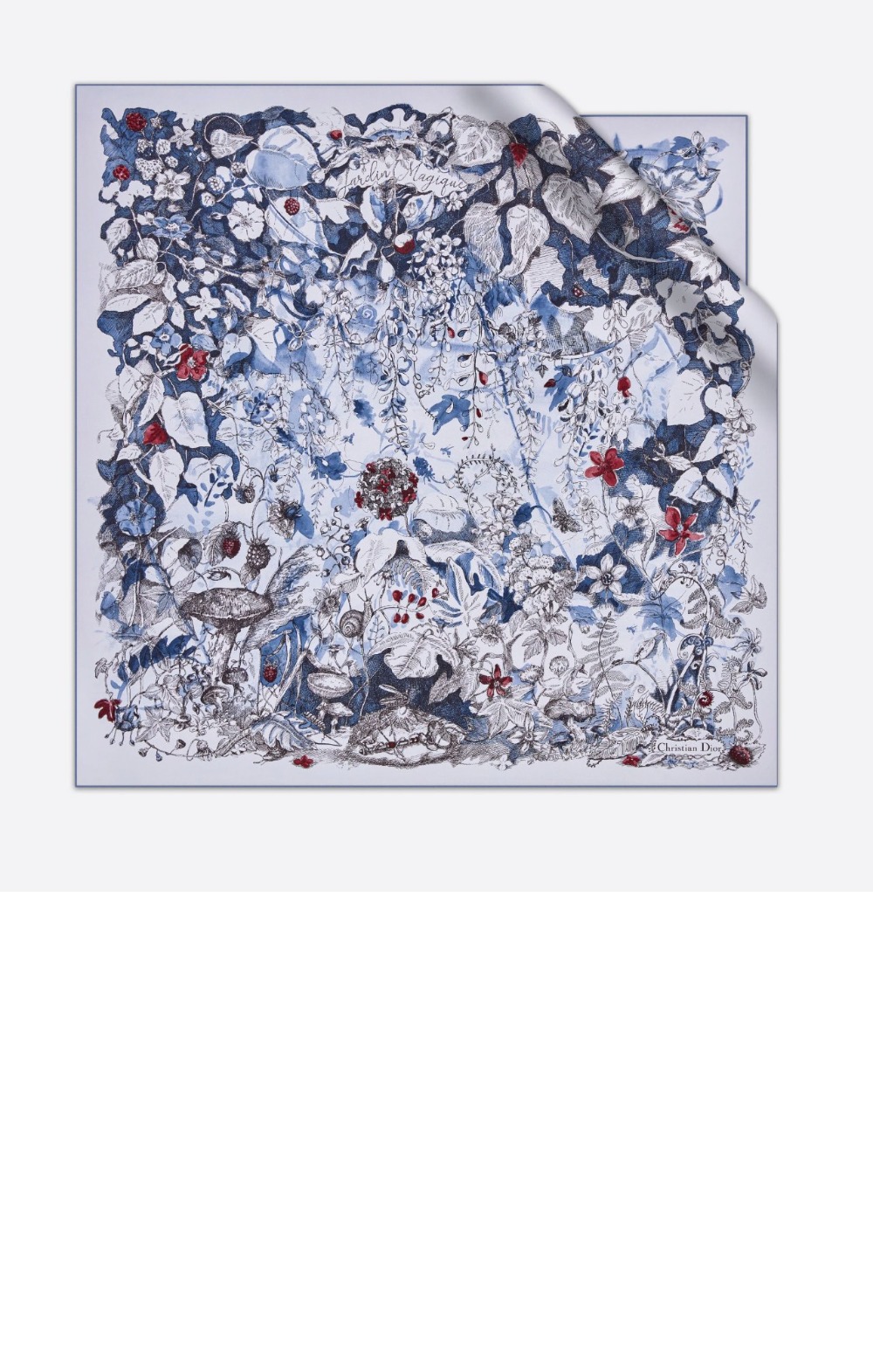 스퀘어 스카프 31JAM > 디올