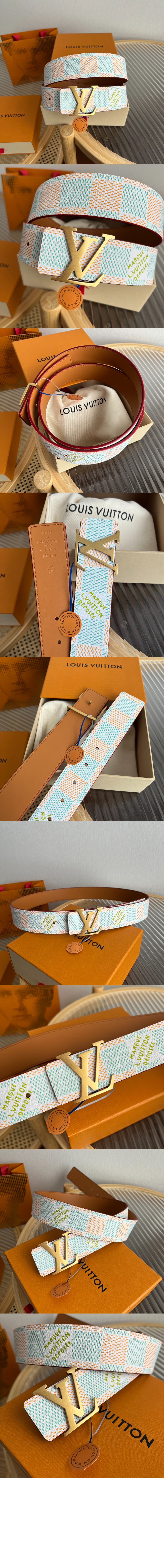 이니셜 양면 벨트 M8648T > 루이비통