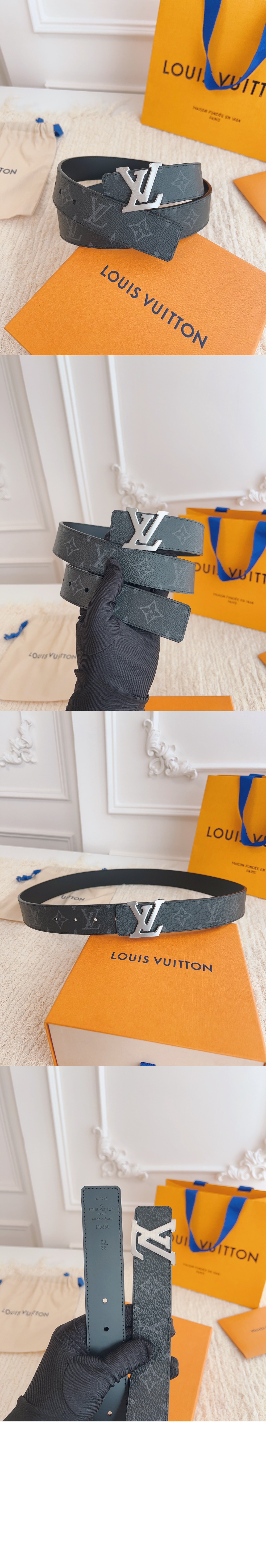 이니셜 리버서블 벨트 M0450U > 루이비통