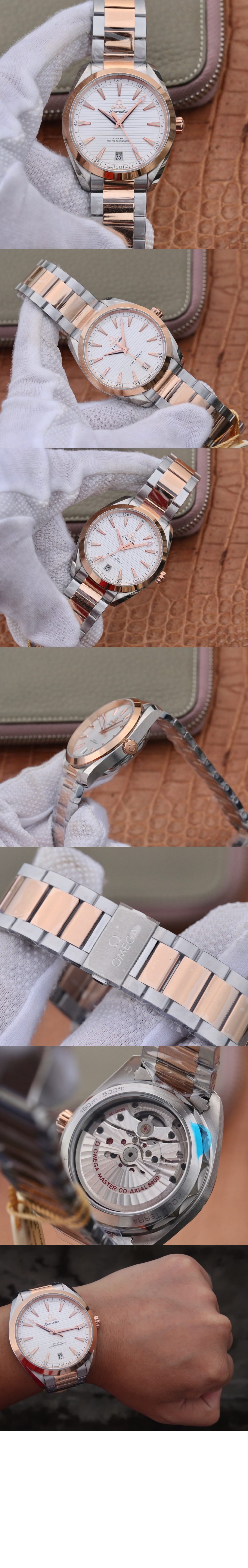 씨마스터 아쿠아테라 콤비 41 > Seamaster - 씨마스터