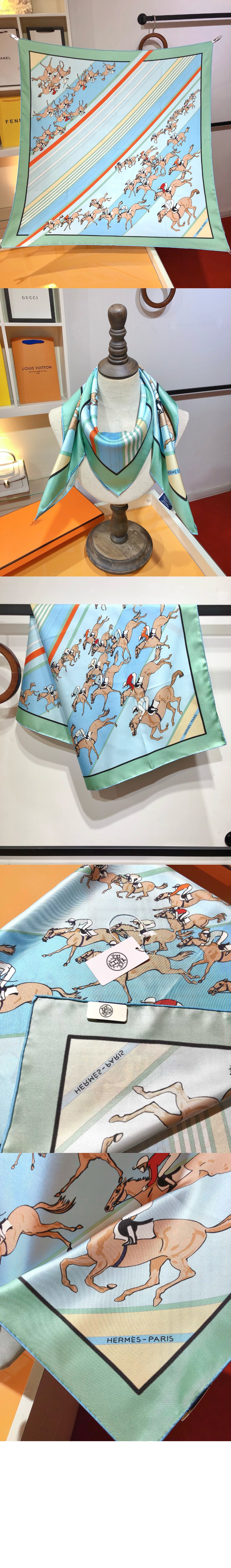 Les Courses 스카프 90 > 에르메스