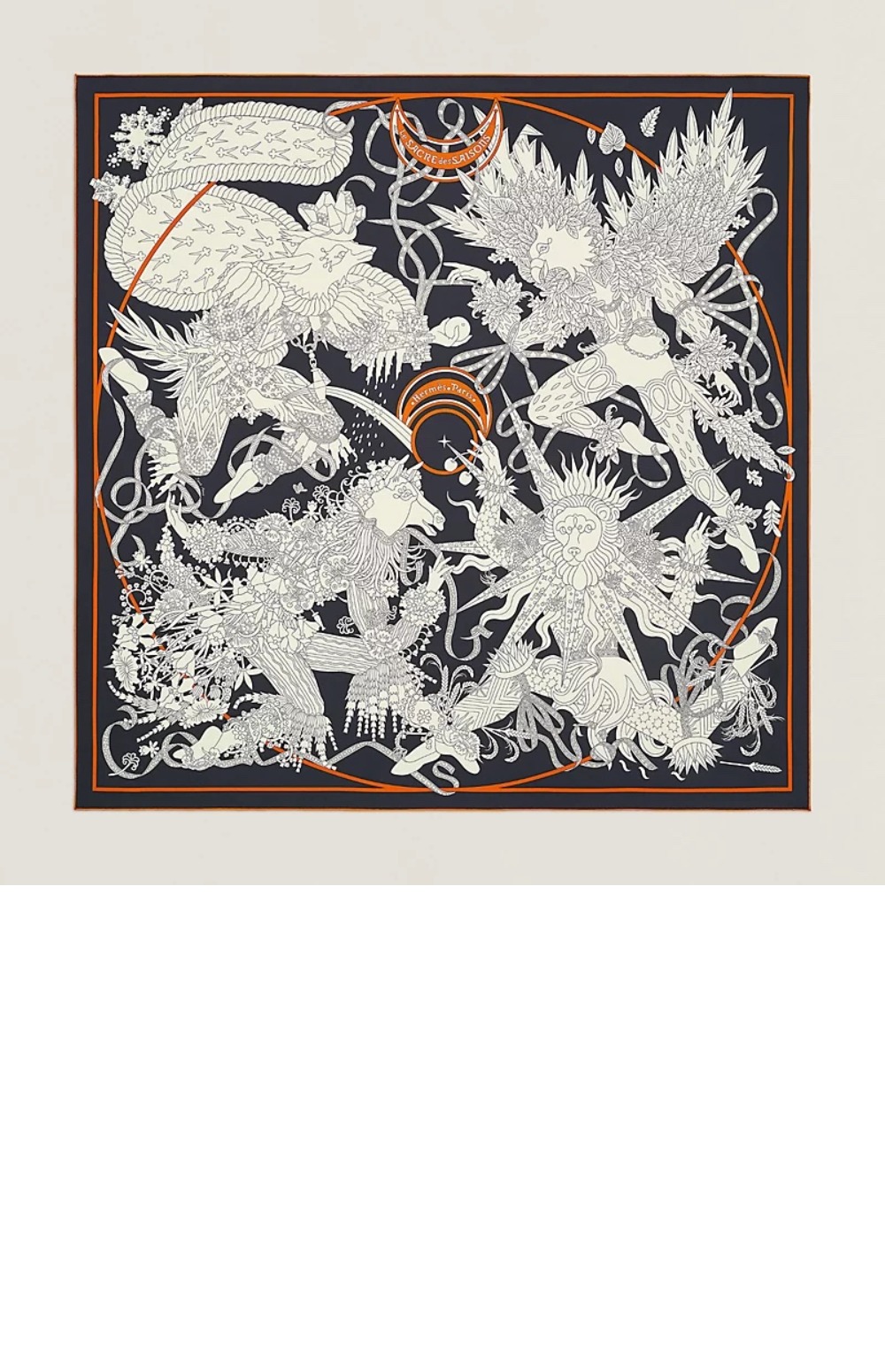 Le Sacre des Saisons 스카프 90 > 에르메스