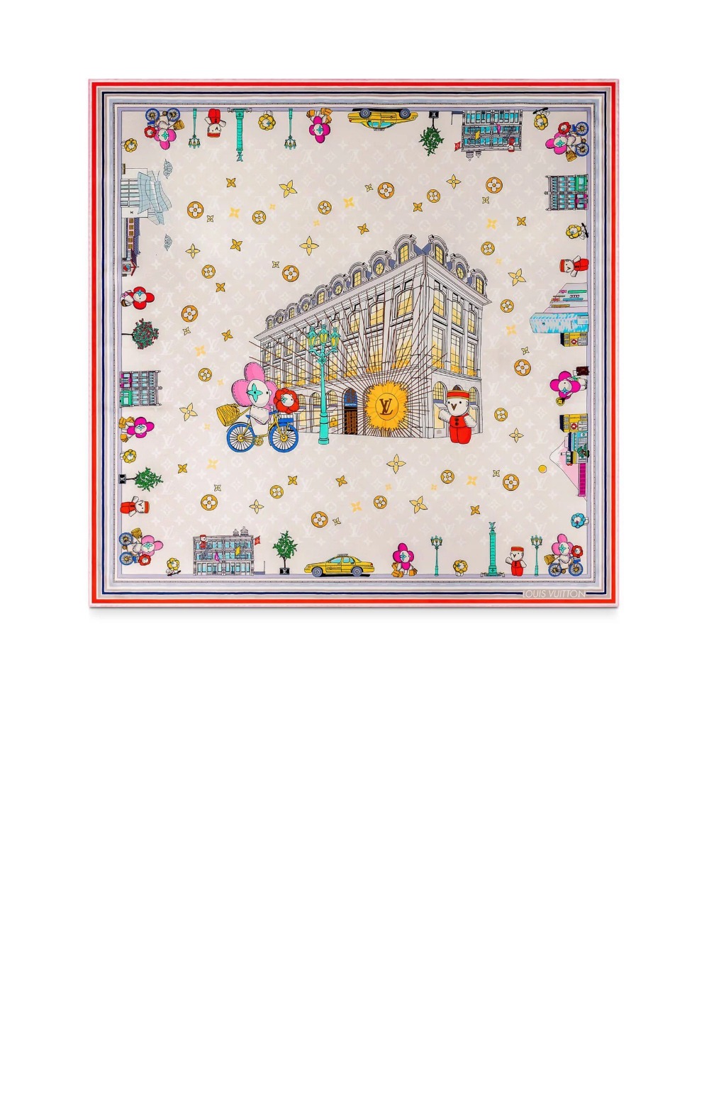 모노그램 플라워 스퀘어 90 M77905 > Etc - 기타제품