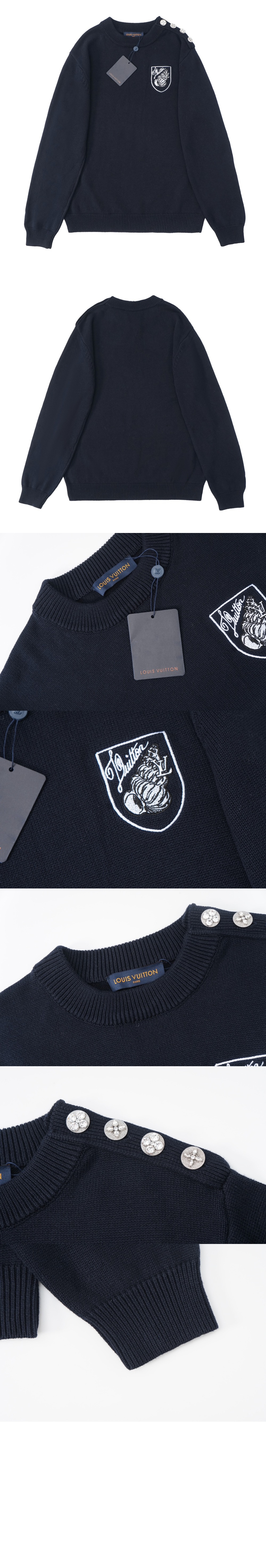 엠브로이더드 코튼 블렌드 크루넥 > Etc - 기타제품