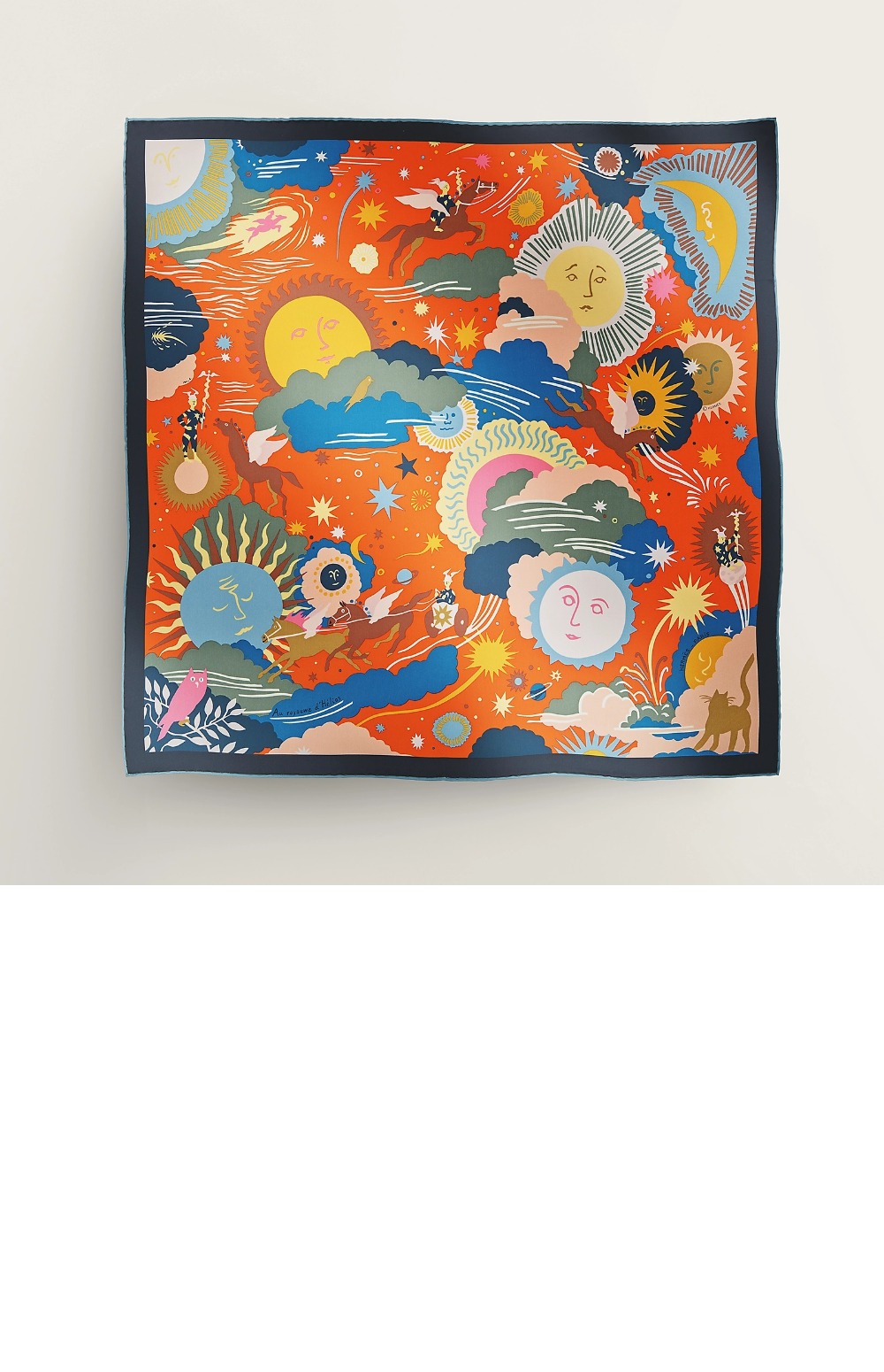 Au Royaume d'Helios 스카프  90 > 에르메스