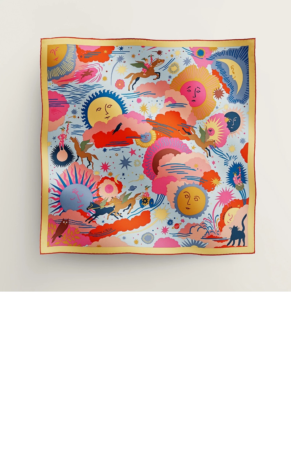 Au Royaume d'Helios 스카프  90 > 에르메스