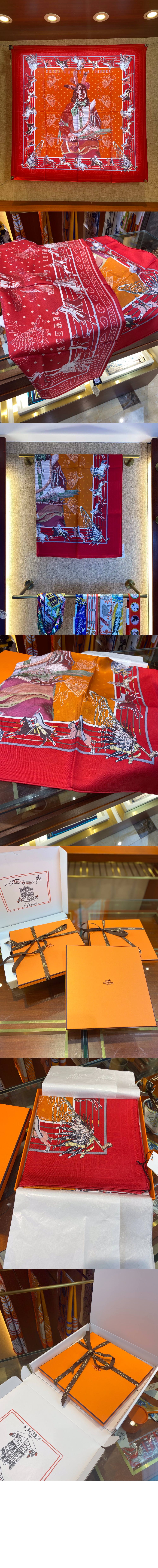 Chief Pawnee 스카프 90 > 에르메스