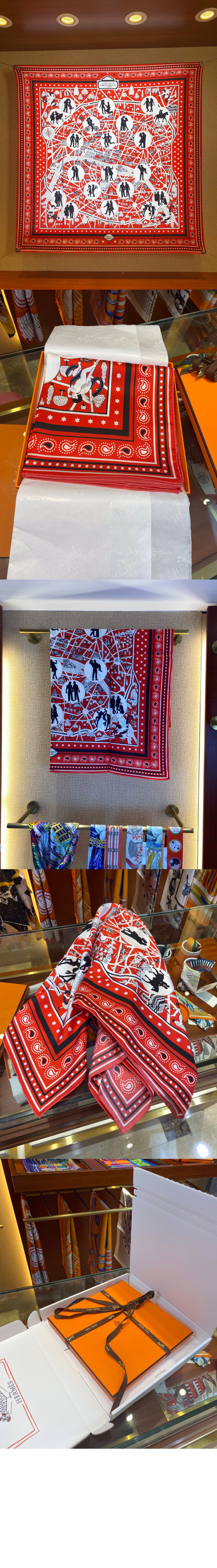 Love in Paris 스카프 90 > 에르메스