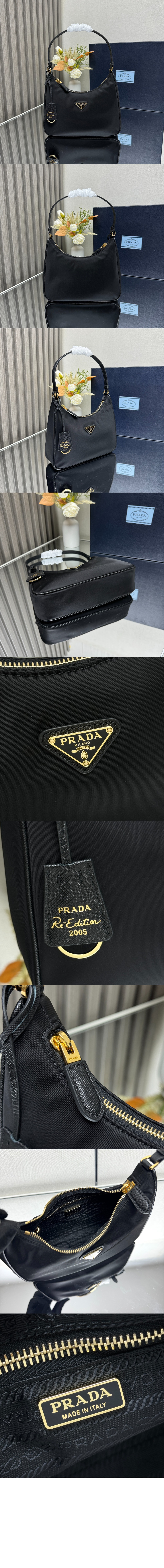 리에디션 2005 리나일론 미니백 1N204M > Re-Edition - 리에디션