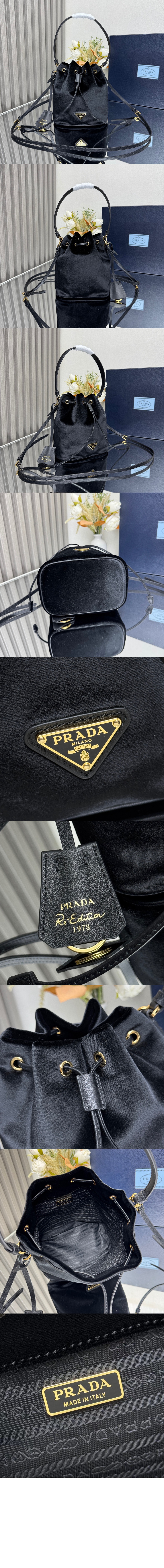 나파 가죽 디테일 벨벳 미니백 1BE067 > Etc - 기타제품