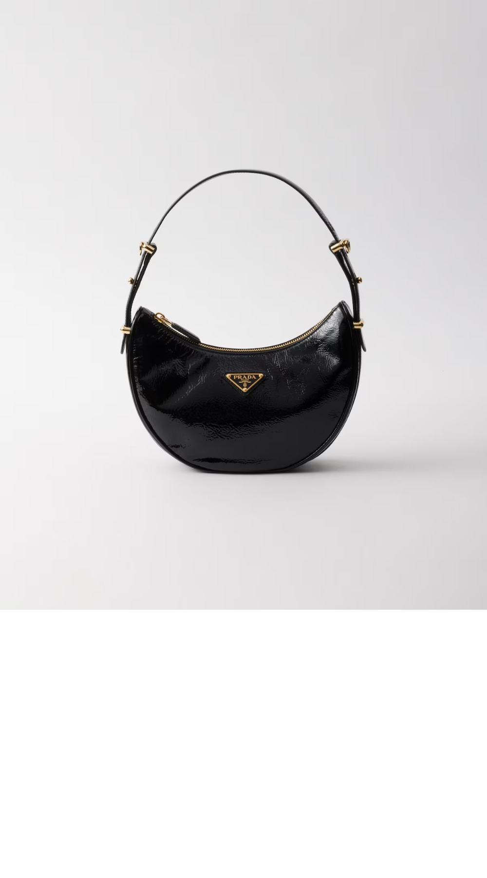 아르케 나플락 페이턴트 가죽 숄더백 1BC194 > Arque - 아르케