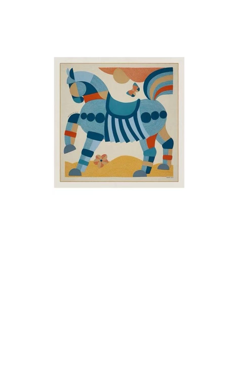 small horse jump 숄 140 > 에르메스