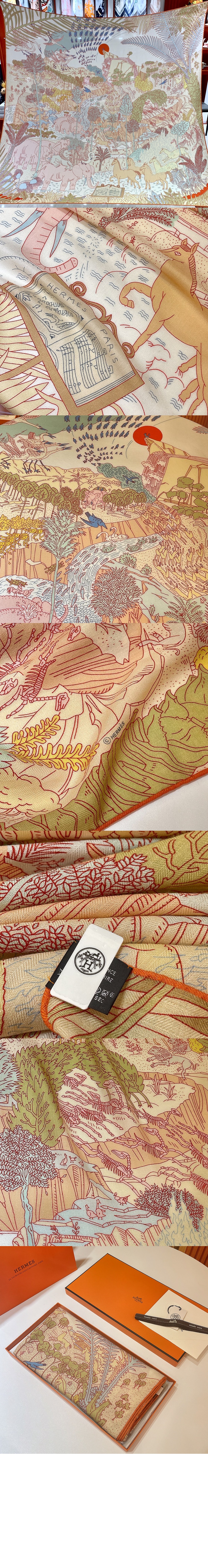 Le Carnaval des Animaux 숄 140 > 에르메스