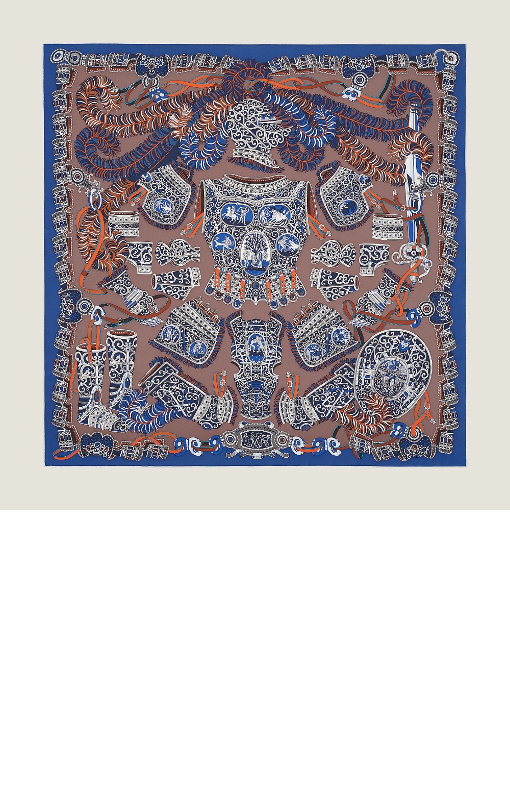 Sous l'Egide de Mars wash 스카프 90 > 에르메스