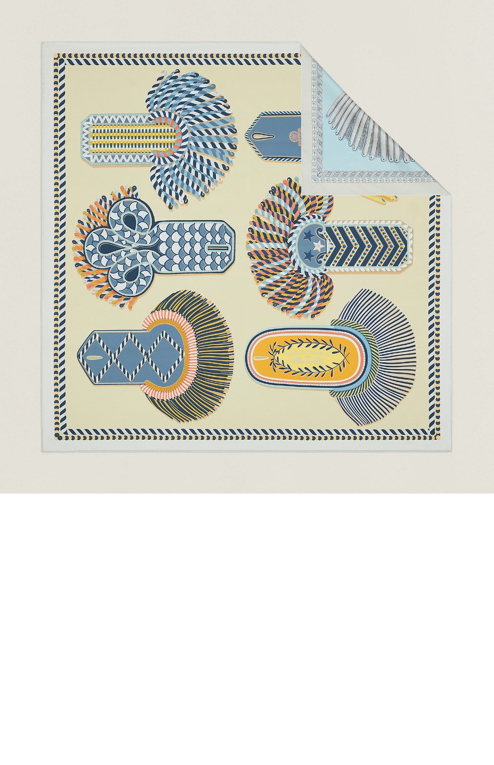 Carré 90 Double-sided Gala 스카프 90 > 에르메스