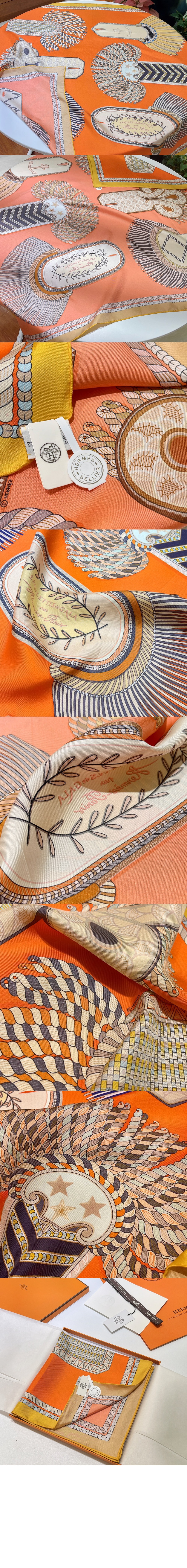 Carré 90 Double-sided Gala 스카프 90 > 에르메스