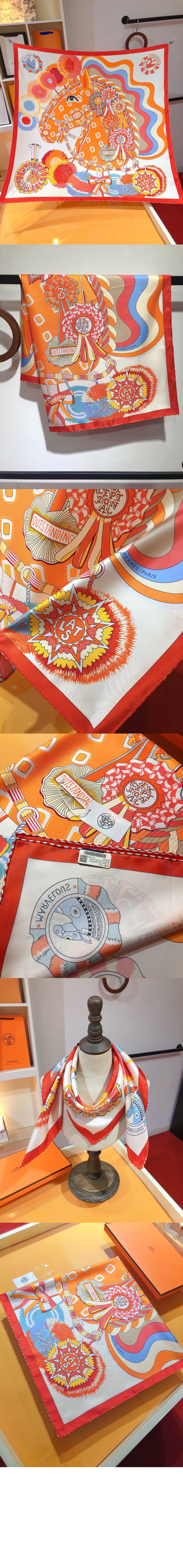 Cheval Mascotte 스카프 90 > 에르메스