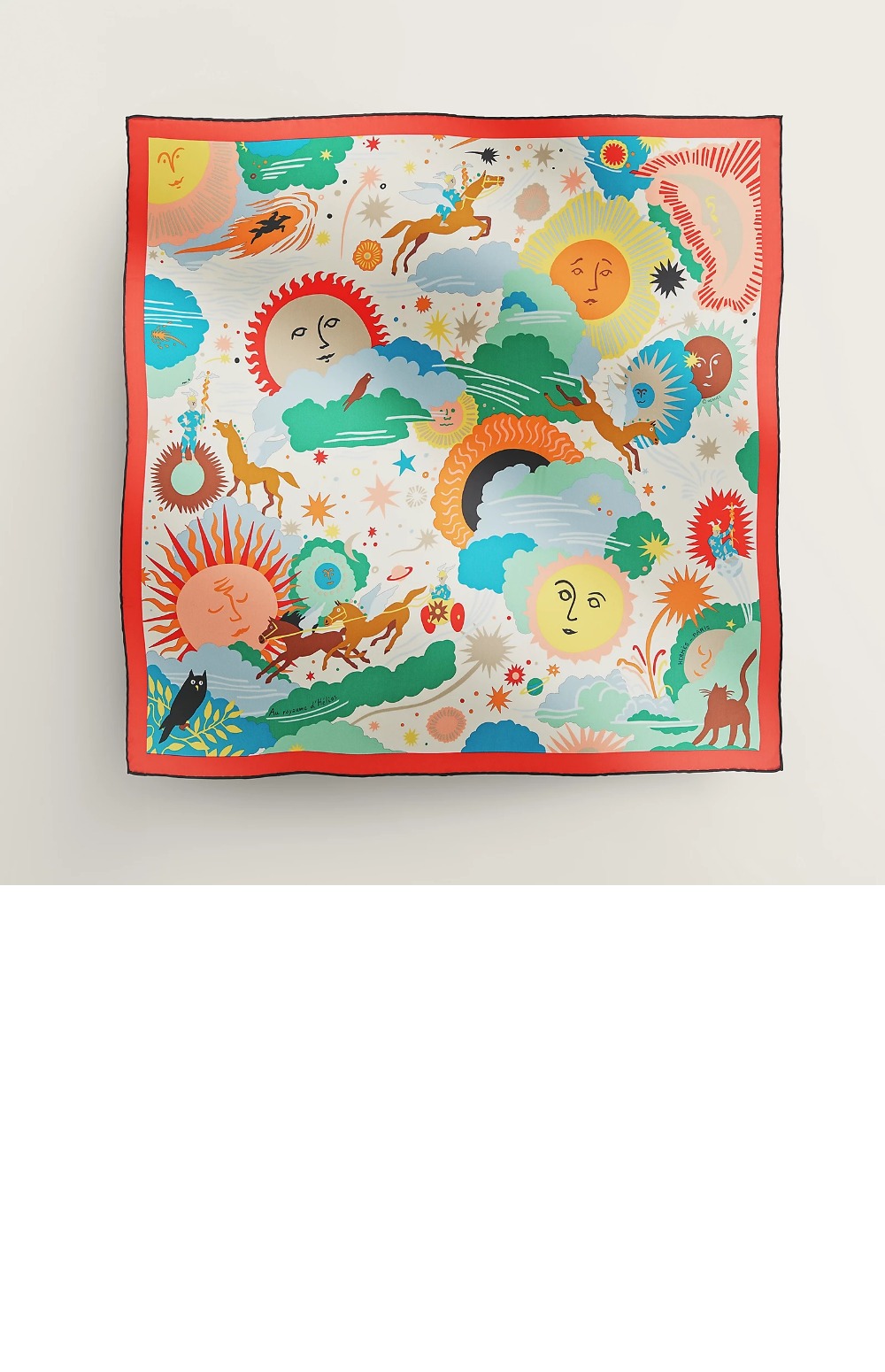 Au Royaume d'Helios 스카프  90 > 에르메스