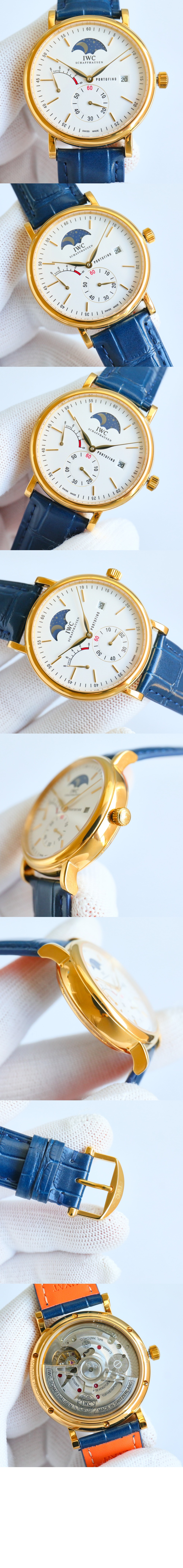 포르토피노 핸드 와인드 문 페이즈 45 IW516409 > Portofino - 포르토피노