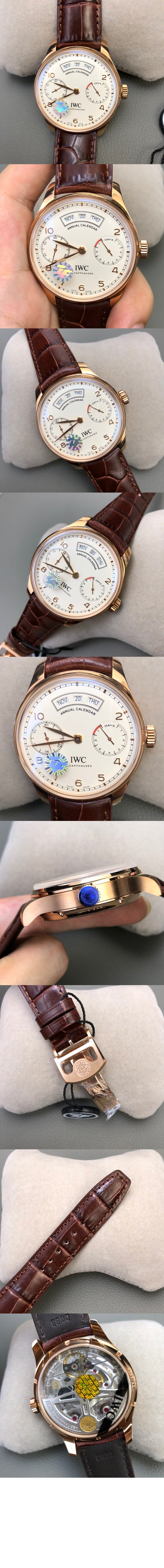 포르투기저 애뉴얼 캘린더 44 IW503504 > Portugieser - 포르투기저