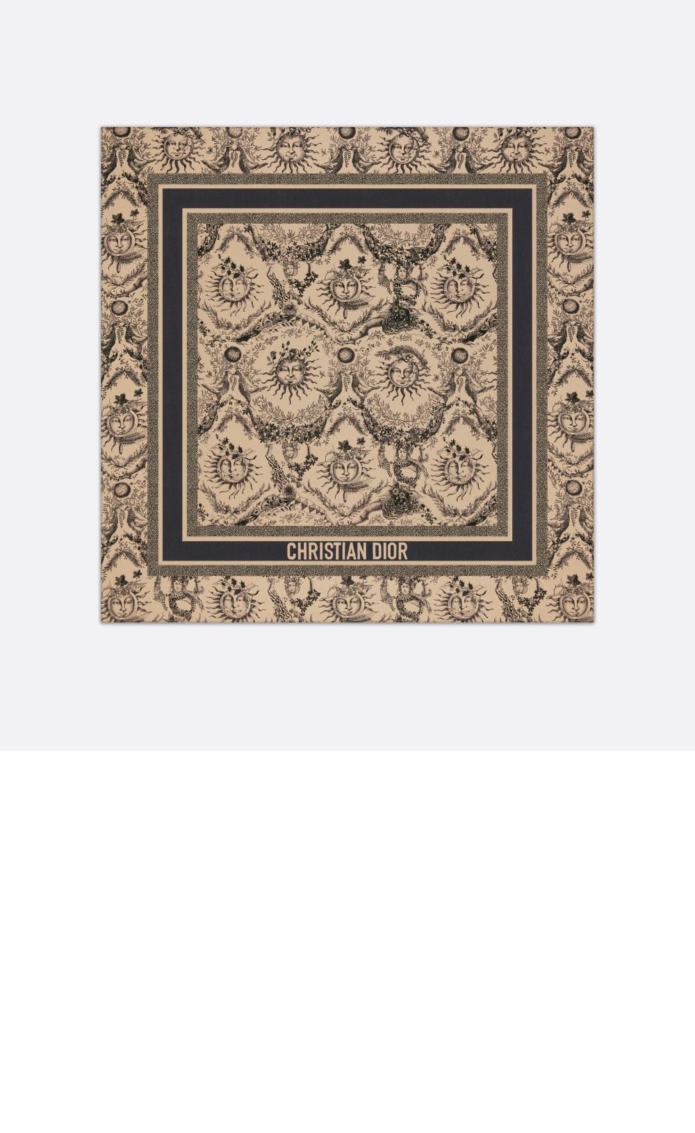 까레 90 일 드  주이 스퀘어 스카프 42SOL > 디올