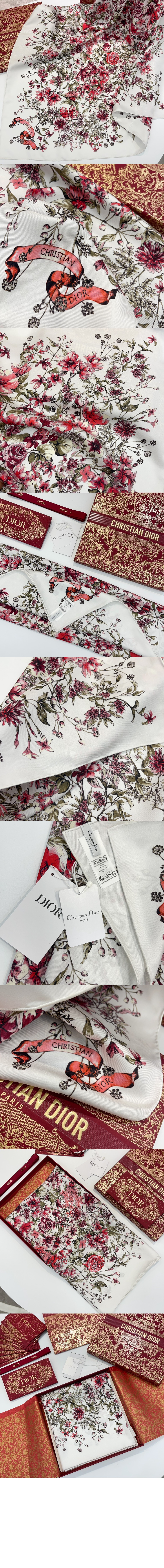 스퀘어 스카프 35FCO > 디올