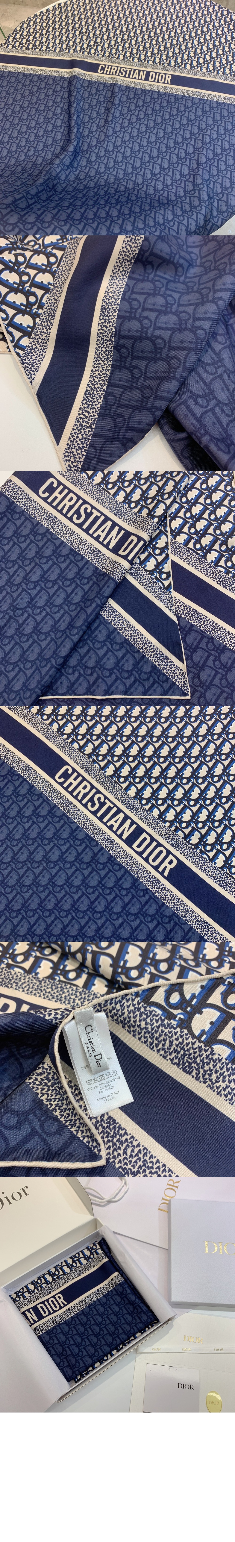 스퀘어 스카프  41DOB > 디올