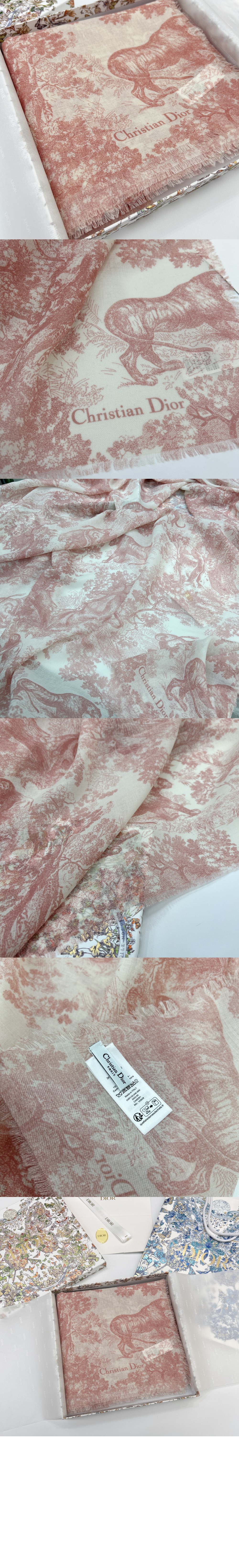 Toile de Jouy Sauvage 스톨 34JOU > 디올