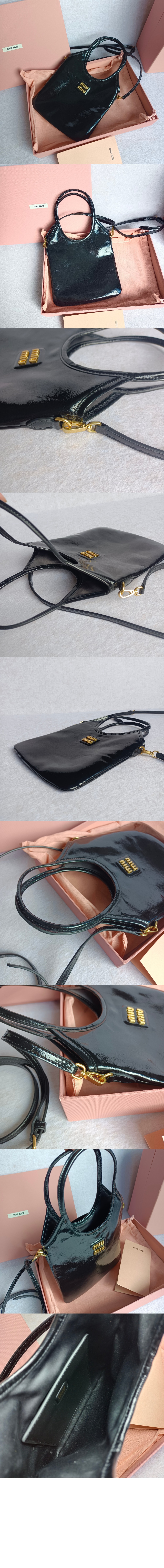 나플락 페이턴트 가죽 아이비백 5BA281 > Ivy - 아이비