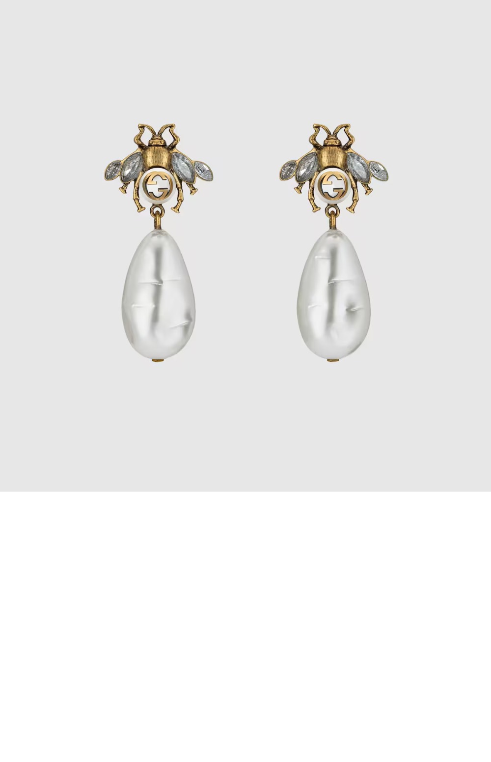 드롭 진주 꿀벌 모양 귀걸이 490312 > Etc - 기타제품