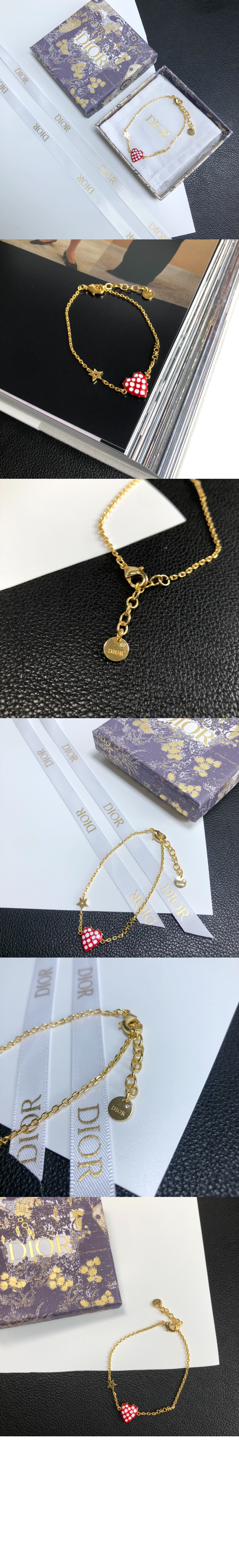 하트 팔찌 B1259 > 디올