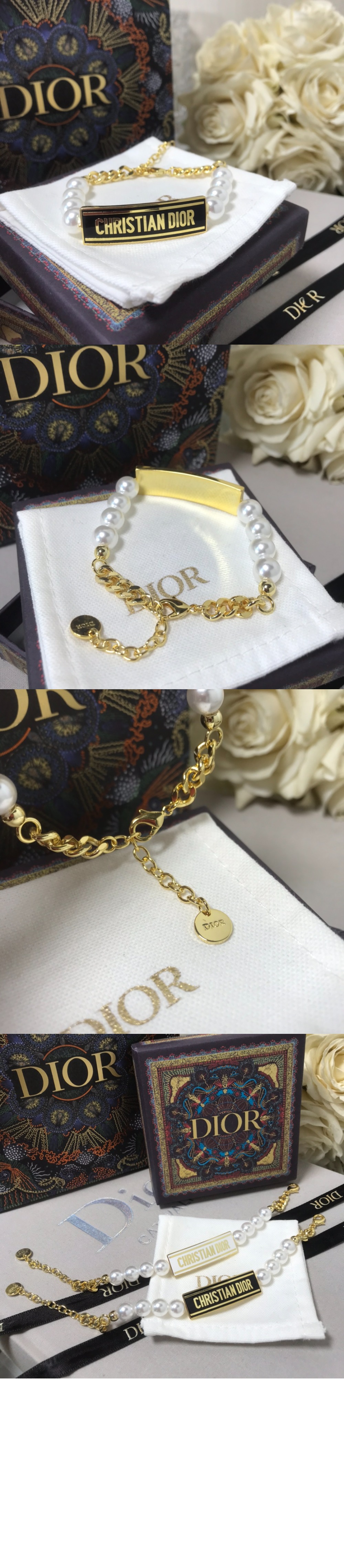 30 Montaigne 가죽 팔찌 B1433 > 디올