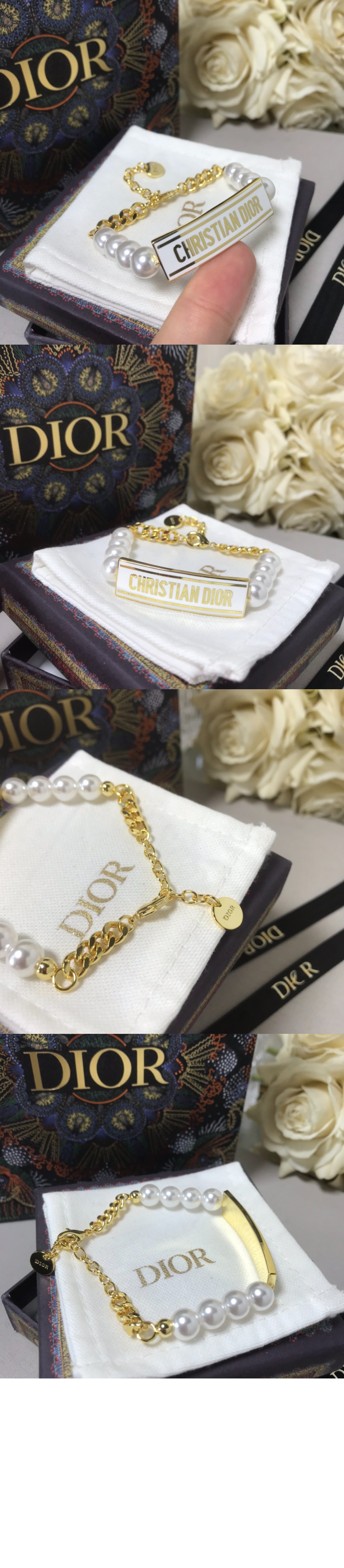 30 Montaigne 가죽 팔찌 B1433 > 디올