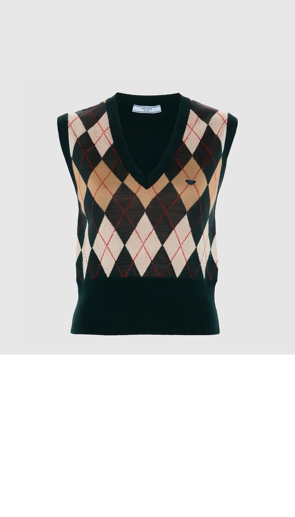 아가일 조끼 > 프라다