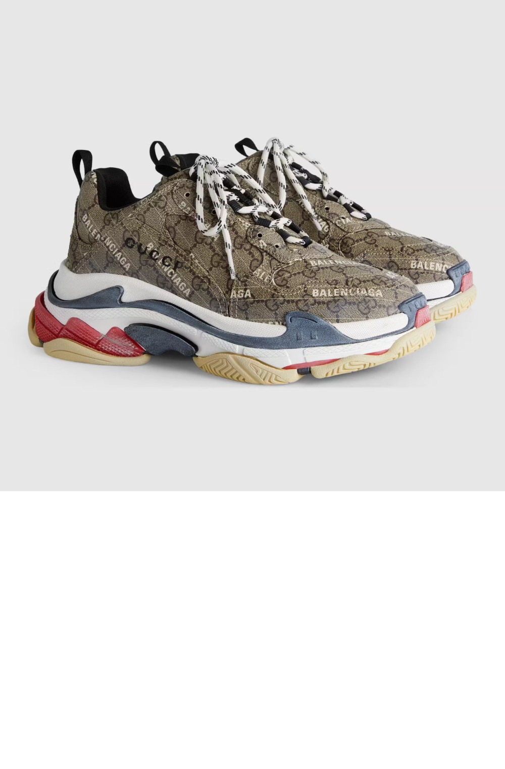 Balenciaga X Gucci 프로젝트 트리플 스니커즈 681066 > Balenciaga X Gucci - 발렌시아가 X 구찌