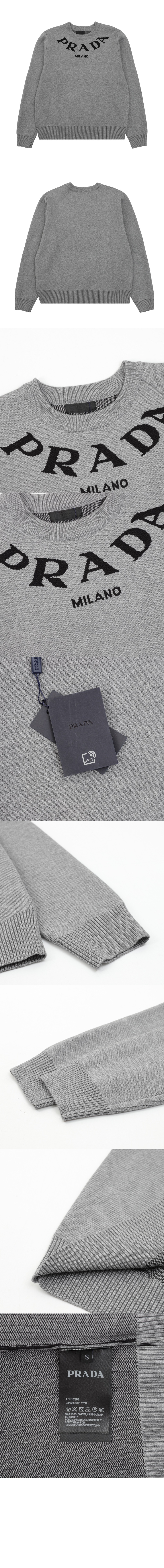 플라워 코튼 톱 > 프라다