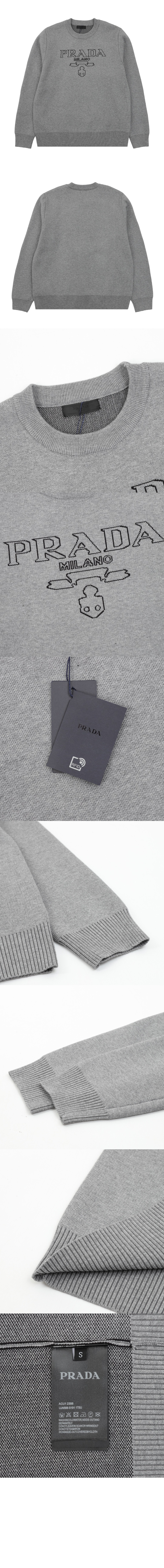 플라워 코튼 톱 > 프라다