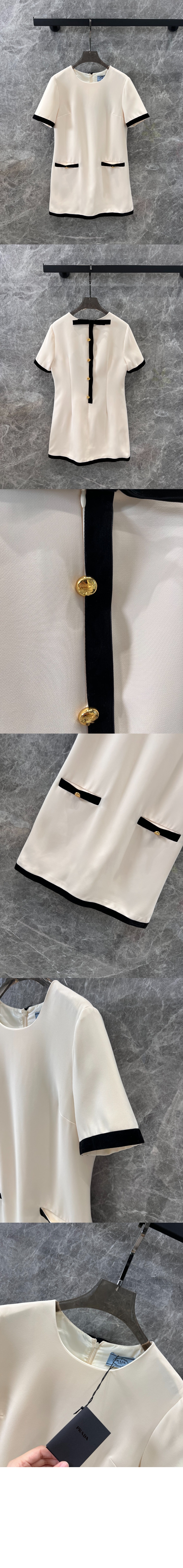 사블레 미니 드레스 > 프라다