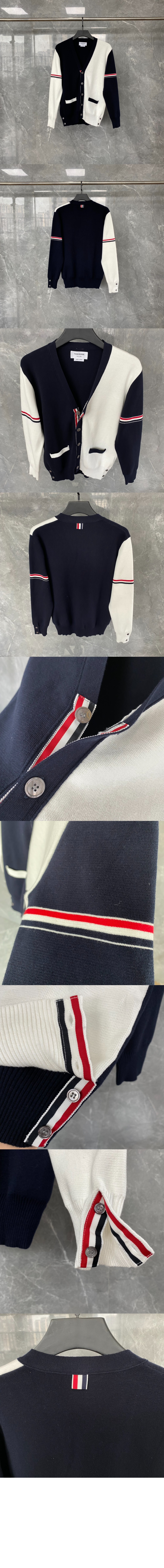 밀라노스티치 가디건 > 톰브라운