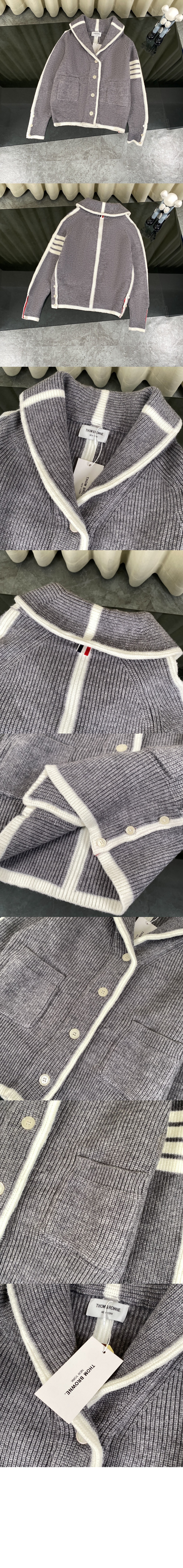 캐시미어 카디건 > 톰브라운