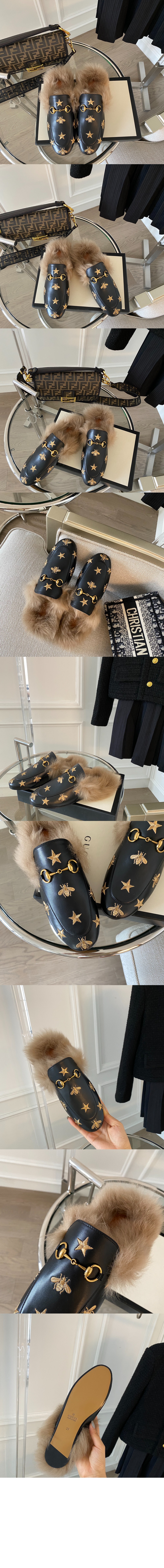 자수 꿀벌 슬리퍼 505277 > Jordaan - 조던 로퍼