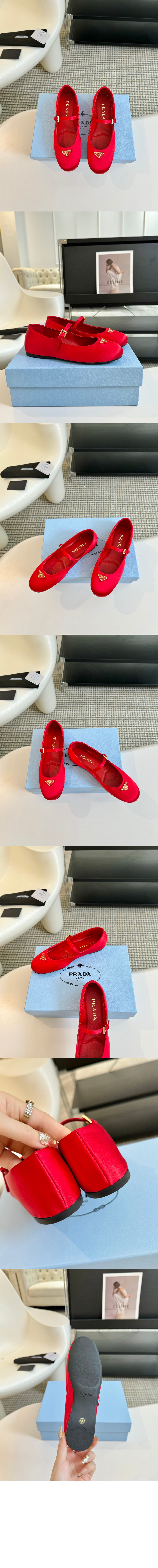 새틴 발레리나 1F567N > Flats - 플랫