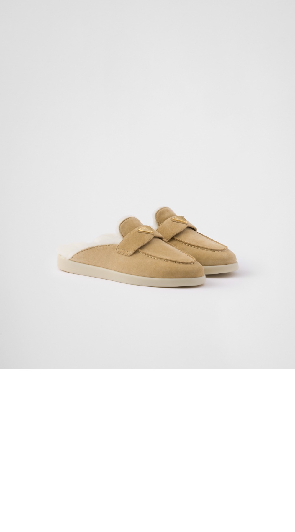 스웨이드 뮬 1D270N > Sandal Slippers - 샌들 슬리퍼