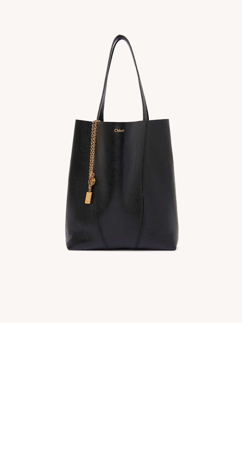 그레인드 가죽 Chloé Spin 토트백 SS811 > SPIN Tote Bag - SPIN 토트백