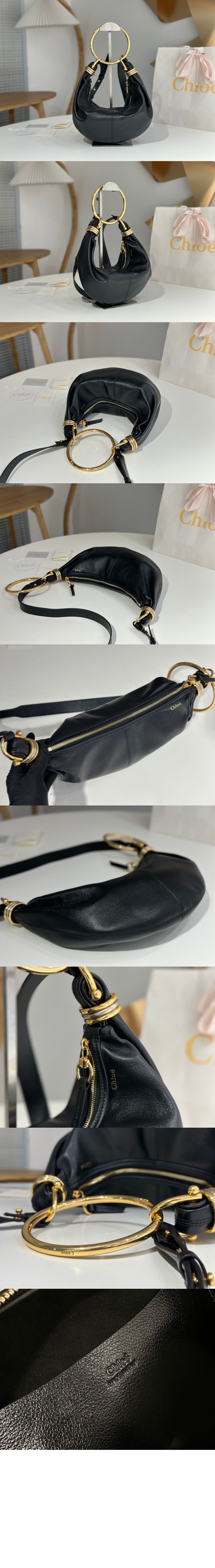 그레인드 가죽 Marcie 스몰 Bracelet 호보백 AS611 > Marcie - 마르시백