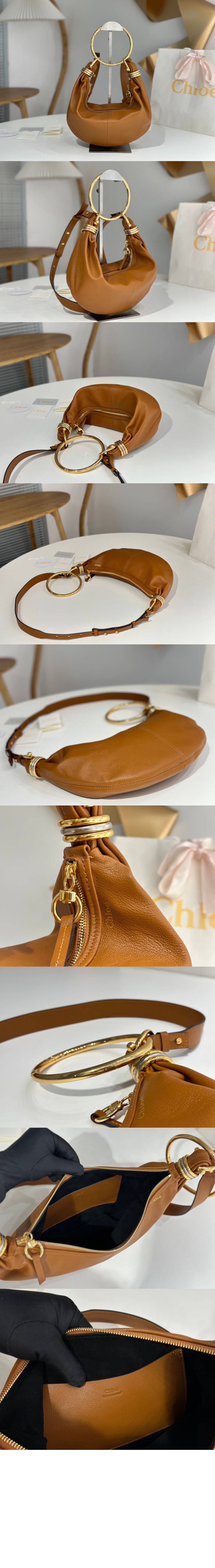 그레인드 가죽 Marcie 스몰 Bracelet 호보백 AS611 > Marcie - 마르시백