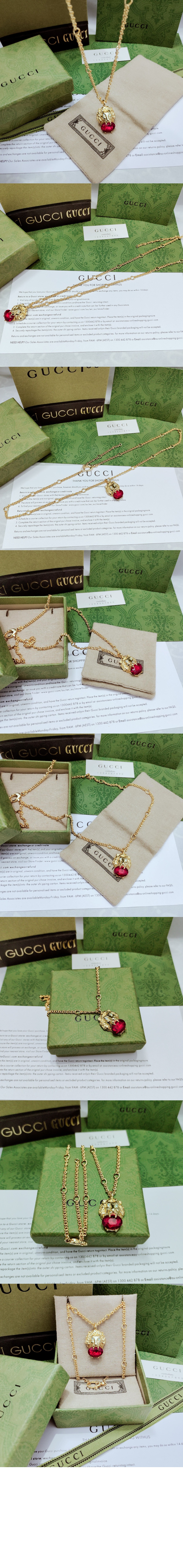 그린 크리스털 펜던트 목걸이 677366 > Etc - 기타제품